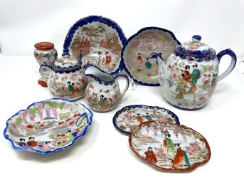 Large Lot Of Japanese Porcelain China