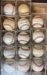 Estate Fresh Collection Of Signed Baseball NO COAs