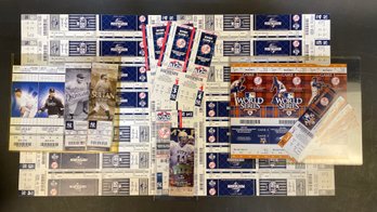 Collection Of Sports Ticket Stubs Yankees Playoffs World Series And More