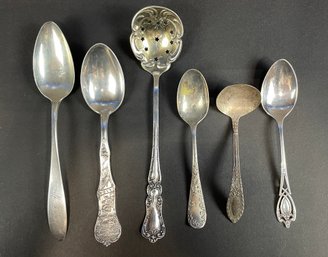 Group Of Sterling Silver Spoons 94 Grams