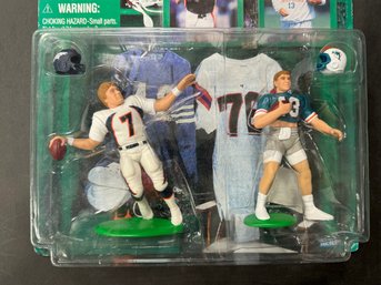 John Elway Dan Marino Starting Lineup Sealed