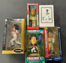 Nomar Red Sox Bobble Head And Figure Lot