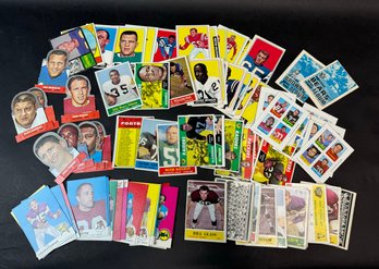 Large Lot Of Vintage Football Cards 60s 70s