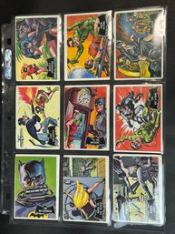 Lot Of 1966 Batman Cards