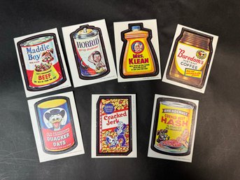 Group Of Vintage Wacky Packages