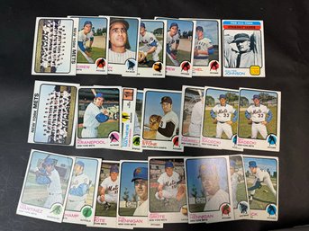 Group Of 1973 Topps Baseball Cards