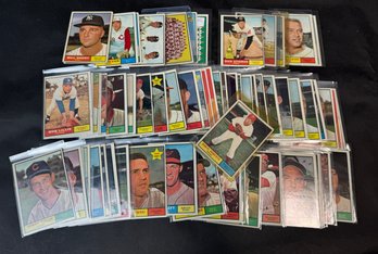 Group Of 1961 Topps Baseball Cards