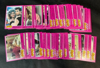 Large Lot Of Grease Cards