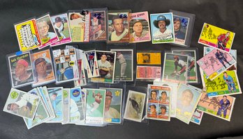 Large Lot Of Vintage Sports Cards