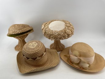 Collection Of Vintage & Antique Hats