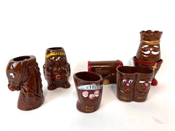 Collection Of Novelty Shot Glasses