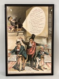 Facts Vs. Fiction - Framed Lithograph