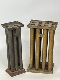 Pair Of Antique Candle Molds