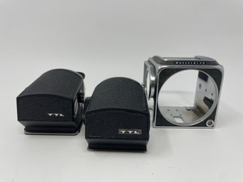 Prism Finder TTL Viewfinder & Hasselblad Case Lot