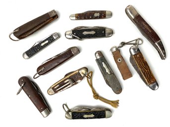 Collection Of Vintage Pocket Knives