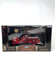 1938 Ford Fire Truck 1:24 Scale Diecast