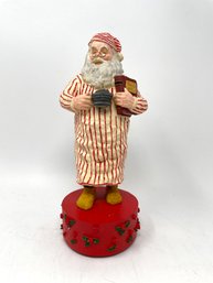 Department 56 Musical Santa Claus Good Boys And Girls Christmas Wind Up
