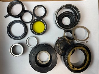 Miscellaneous Lens, Filter & Parts Lot