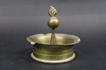 Vintage WW2 Trench Art Ashtray Ordnance Corps Insignia
