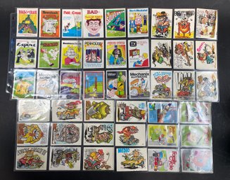Vintage Non Sports Card Lot Stickers!!
