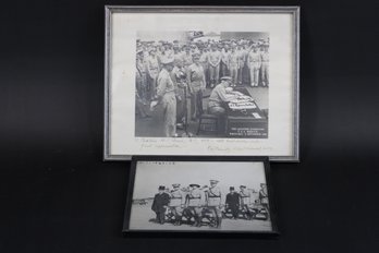 WW2 Military Photos Including Japanese Surrender USS Missouri Tokyo Bay 9/2/1945 Signed Chester W. Nimitz