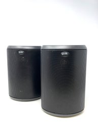 2 Polk Audio Atrium45 Black Speakers