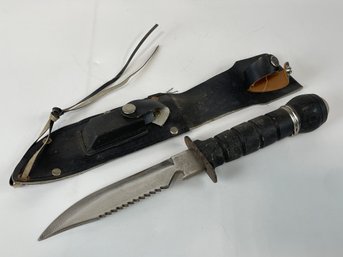 Vintage Knife With Sheath
