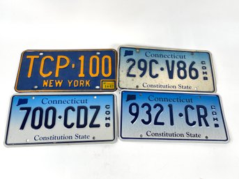 NY/CT License Plates