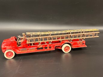 Antique Cast Iron Mack Fire Truck