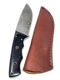 Handmade Damascus Steel Knife Bowie For Hunting