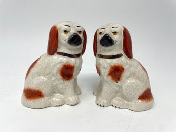 Pair Of Staffordshire Dogs