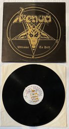 Venom - Welcome To Hell - Italian Import NEAT1002 VG Plus