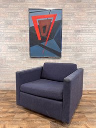 Jack Cartwright Blue Cube Club Chair