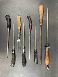 Collection Of Knife Sharpening Sticks