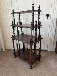 Beautiful Victorian What Not Shelf