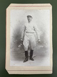 Early 1900s Horse Jockey Photograph