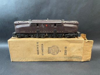 Vintage Lionel Train 2360 Pennsylvania Railroad Post War O Gauge With Original Box