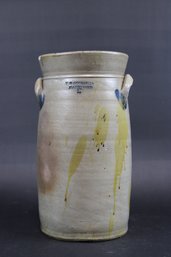 Antique TO Goodwin Hartford Conn Stoneware Butter Churn 2 Gallon