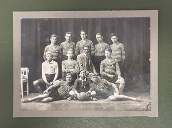 Early 1900s Youth Basketball Team Photograph