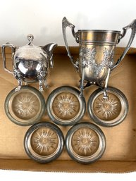 Antique Silverplate Lot