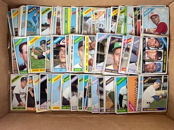 Estate Fresh Lot Of 1966 Topps Baseball Cards (2)