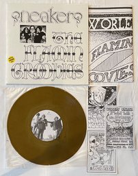 The Flamin' Groovies - Sneakers 10' -Gold Flake Vinyl RE MR188 - NM Complete W/ All Inserts