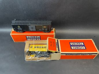 Collection Of Lionel Trains With Original Boxes