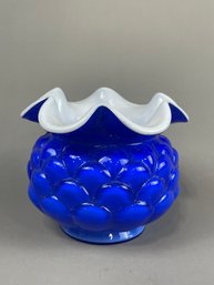 Vintage Fenton Jacqueline Art Glass Vase