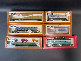 Group Of Tyco Trains In Original Boxes