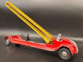 Keystone Pressed Steel Wind-up Fire Ladder Truck