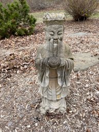 Stone Asian Garden Statue