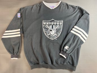 1990s Oakland Raiders Pro Line Starters Pullover In Mens Size XXL