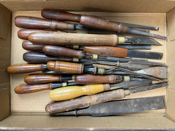 Nice Group Of Antique Wood Chisels