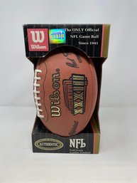 Vintage Super Bowl XXXIII Official Ball